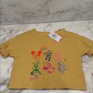GAP Disney Kids Yellow Graphic T-Shirt